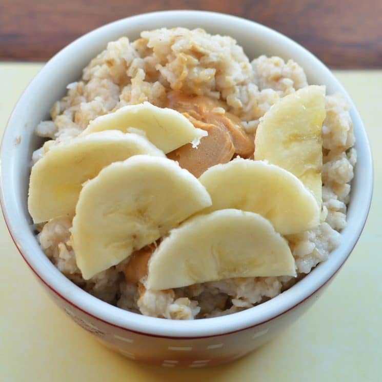 Oatmeal with Peanut Butter